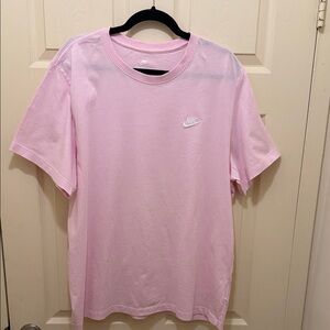 Nike Men's/Unisex Light Pink Short Sleeve Tee